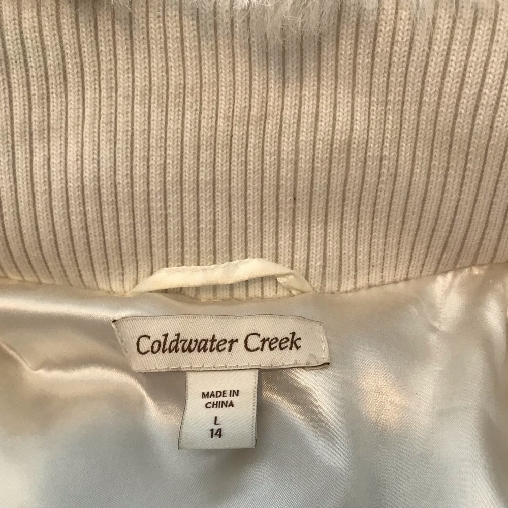 Faux Fur Vest by Coldwater Creek Size L - Picture 8 of 16